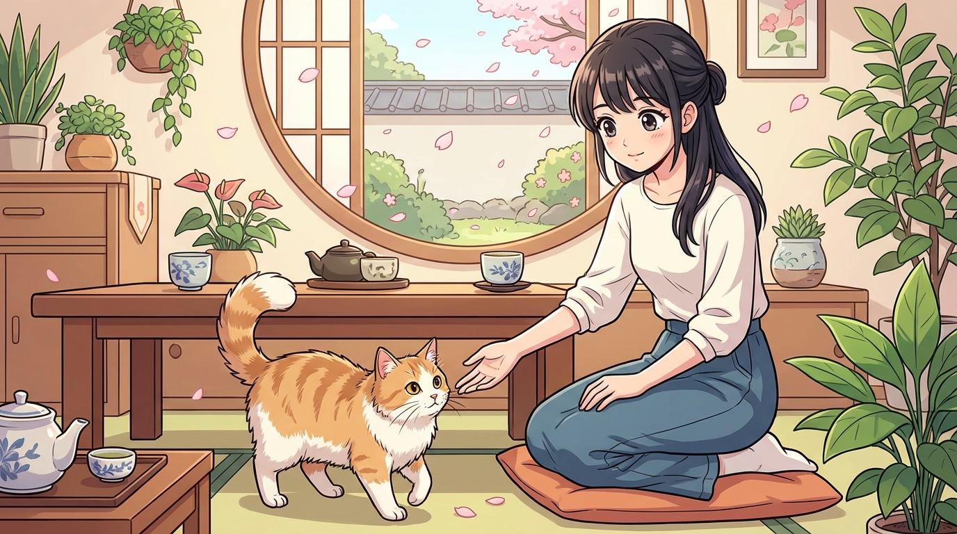 猫ちゃんと心を通わせる秘訣は「焦らないこと」が一番なんだ！