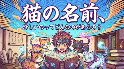 猫の名前、珍しいのってどんなのがあるの？