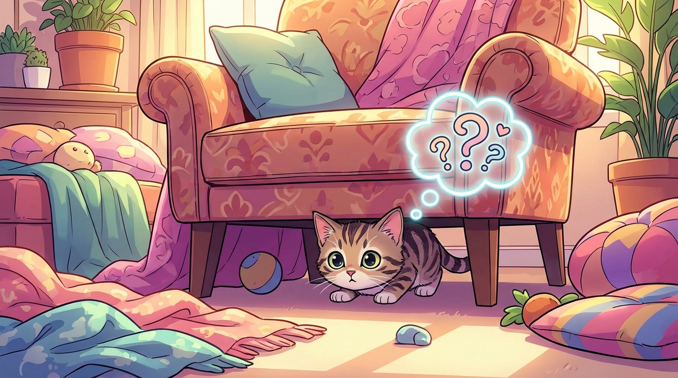 子猫の迎え入れ初日は「そっとしておく」のが一番だよ！