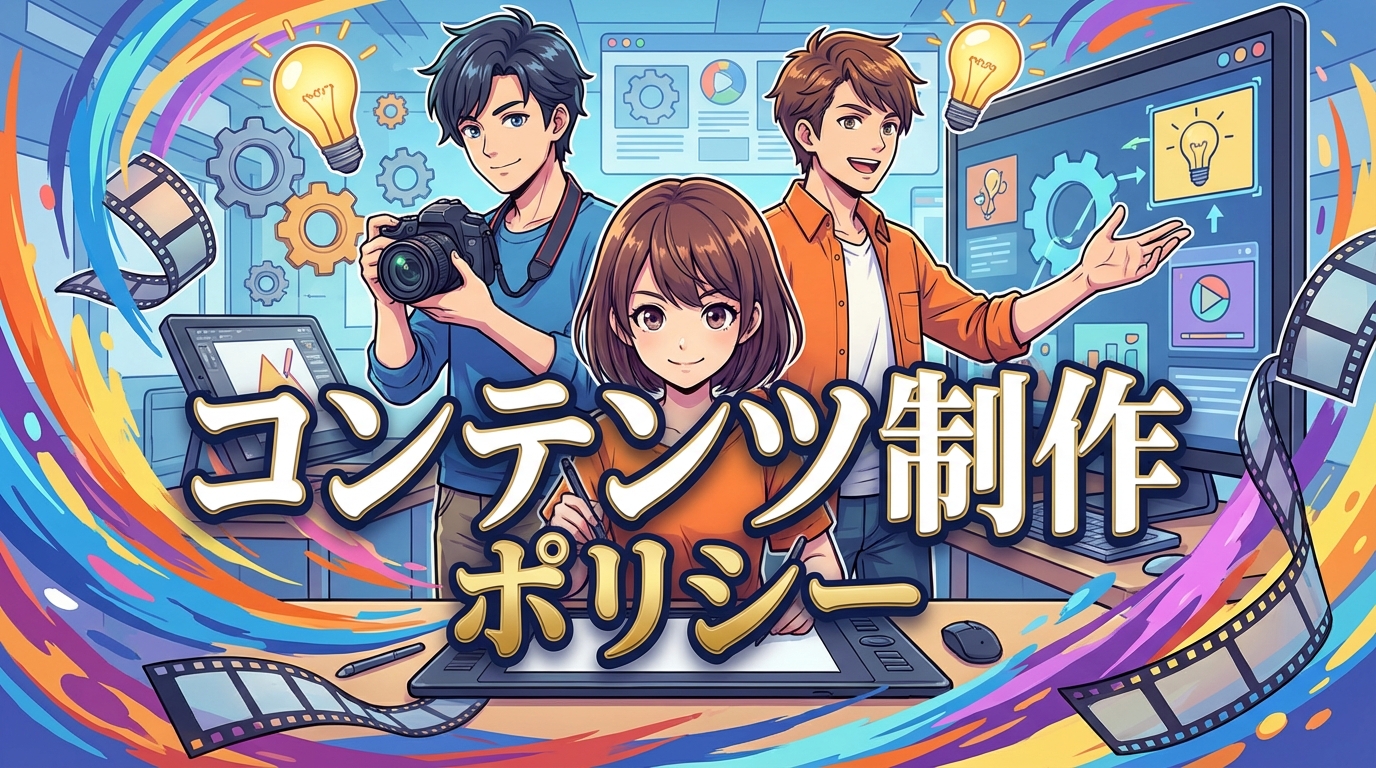 コンテンツ制作ポリシー