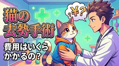 猫の去勢手術の費用はいくらかかるの？