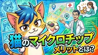 猫のマイクロチップのメリットとは？