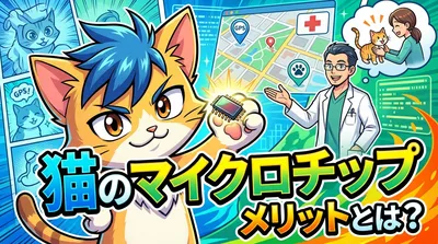 猫のマイクロチップのメリットとは？