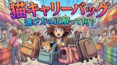 猫 キャリーバッグ 選び方の正解って何？