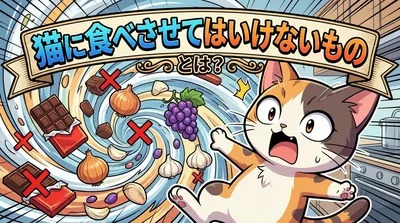 猫に食べさせてはいけないものとは？