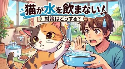 猫が水を飲まない！対策はどうする？