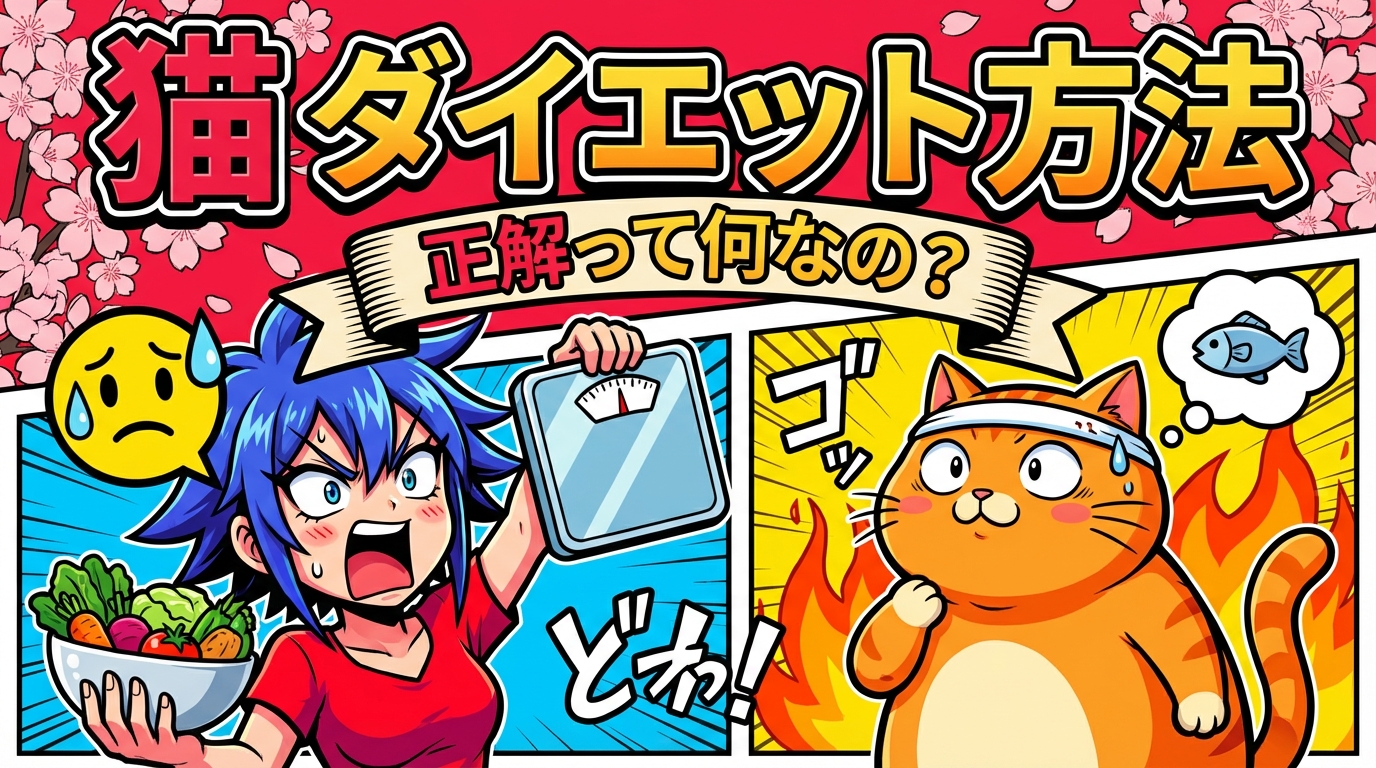 猫 ダイエット 方法の正解って何なの？