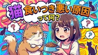 猫 食いつき 悪い原因って何？