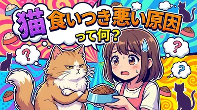 猫 食いつき 悪い原因って何？