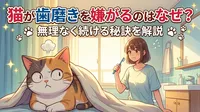 猫が歯磨きを嫌がるのはなぜ？無理なく続ける秘訣を解説