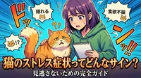 猫のストレス症状ってどんなサイン？見逃さないための完全ガイド