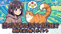 猫の尻尾の動きと意味は？感情を読み解くポイント