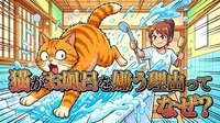 猫がお風呂を嫌う理由ってなぜ？
