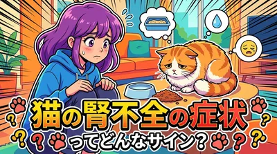 猫の腎不全の症状ってどんなサイン？