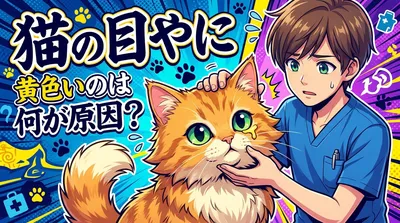 猫の目やにが黄色いのは何が原因？