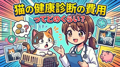 猫の健康診断の費用ってどのくらい？