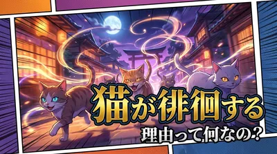猫が徘徊する理由って何なの？