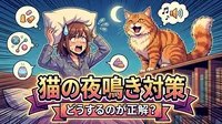 猫の夜鳴き対策ってどうするのが正解？
