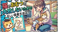 猫のおむつの使い方で失敗しないための正しい装着方法は？