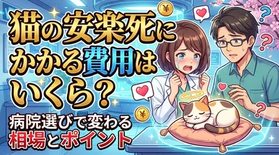 猫の安楽死にかかる費用はいくら？病院選びで変わる相場とポイント