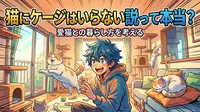 猫にケージはいらない説って本当？