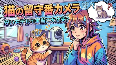 猫の留守番カメラ、安いモデルで本当に大丈夫？