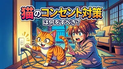 猫のコンセント対策は何をすべき？