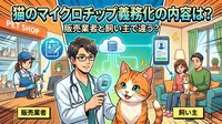猫のマイクロチップ義務化の内容は？販売業者と飼い主で違う？
