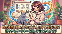 猫の種類で飼いやすい大人しい子を選ぶには？