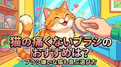 猫の痛くないブラシのおすすめは？ブラシ嫌いな猫も喜ぶ選び方
