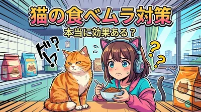 猫の食べムラ対策は本当に効果ある？