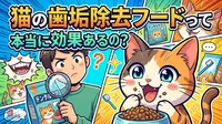 猫の歯垢除去フードって本当に効果あるの？