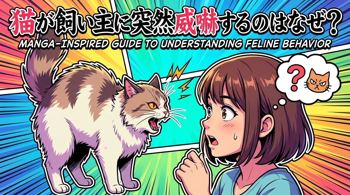 猫が飼い主に突然威嚇するのはなぜ?
