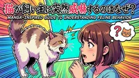 猫が飼い主に突然威嚇するのはなぜ？