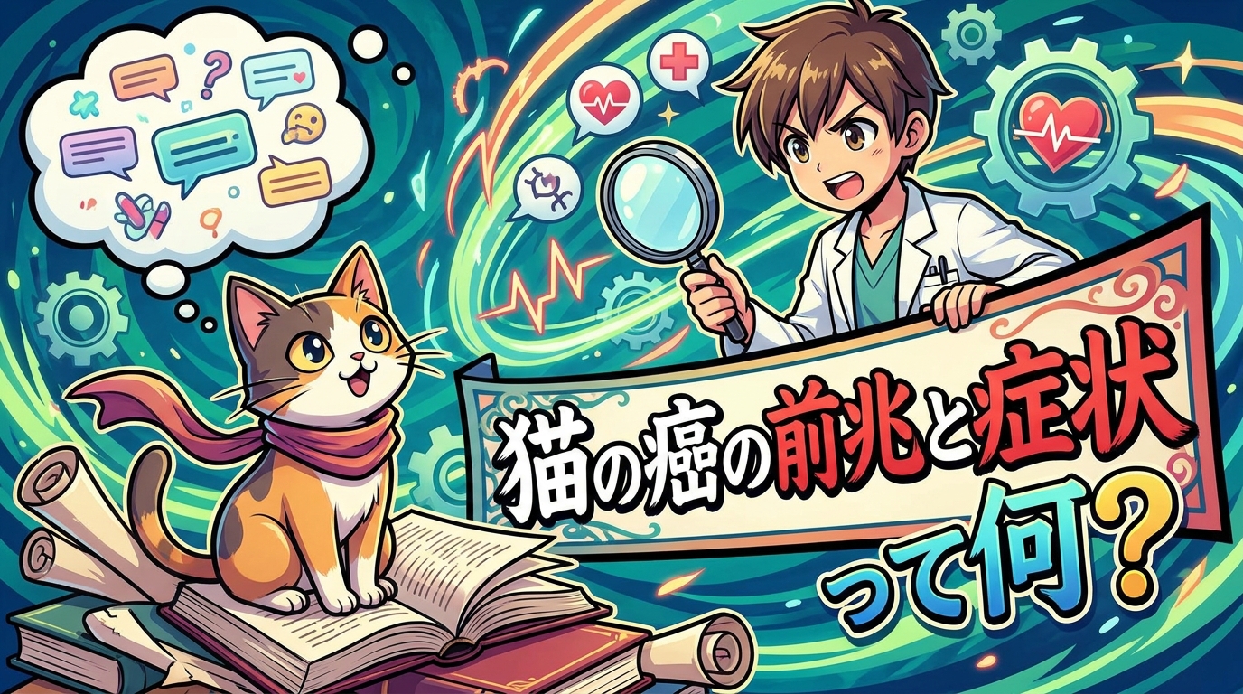 猫の癌の前兆と症状って何?
