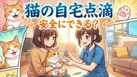 猫の自宅点滴のやり方は安全にできる？