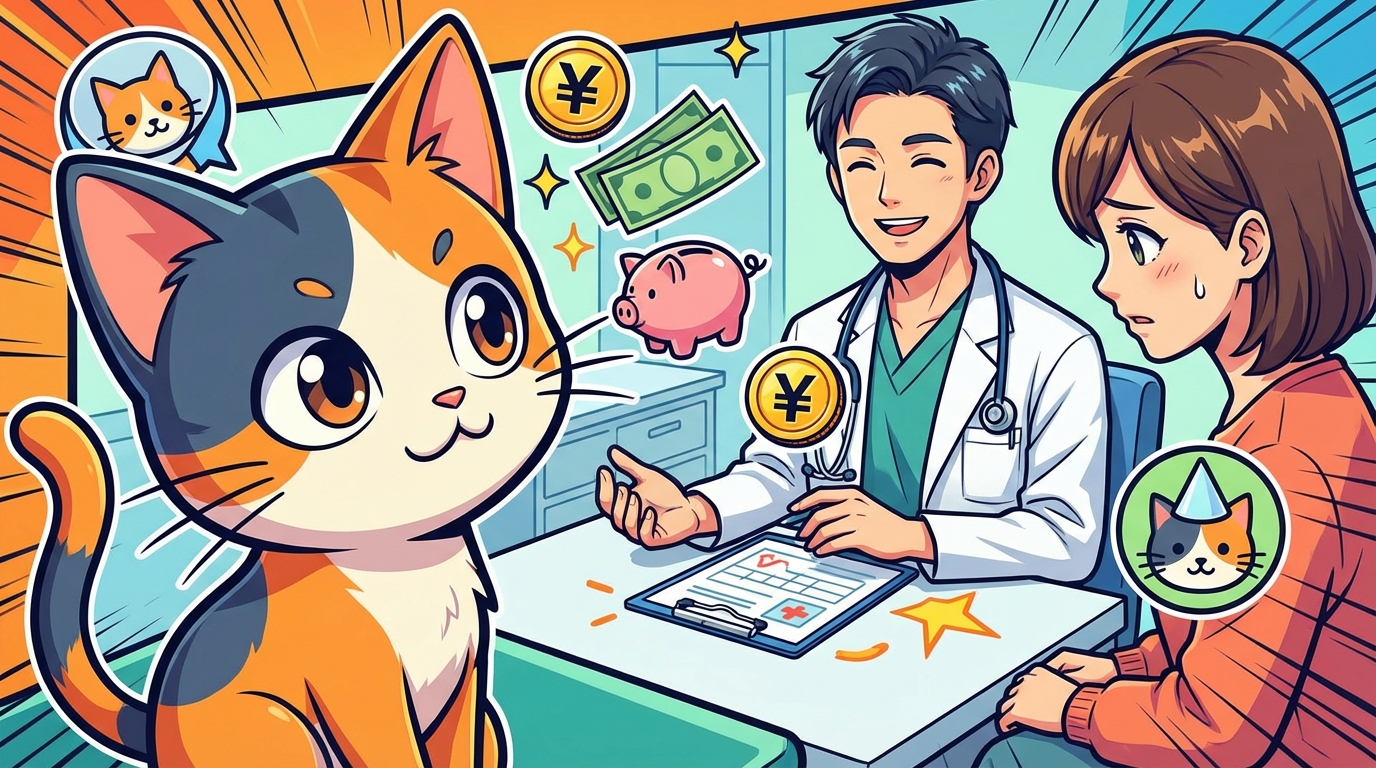 オスの猫の手術費用はトータルで1万円から5万円が目安です