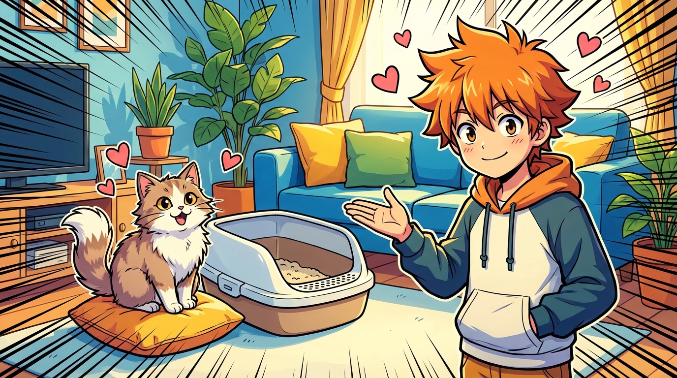 猫ちゃんと飼い主さん、両方が快適な場所を選ぼう！