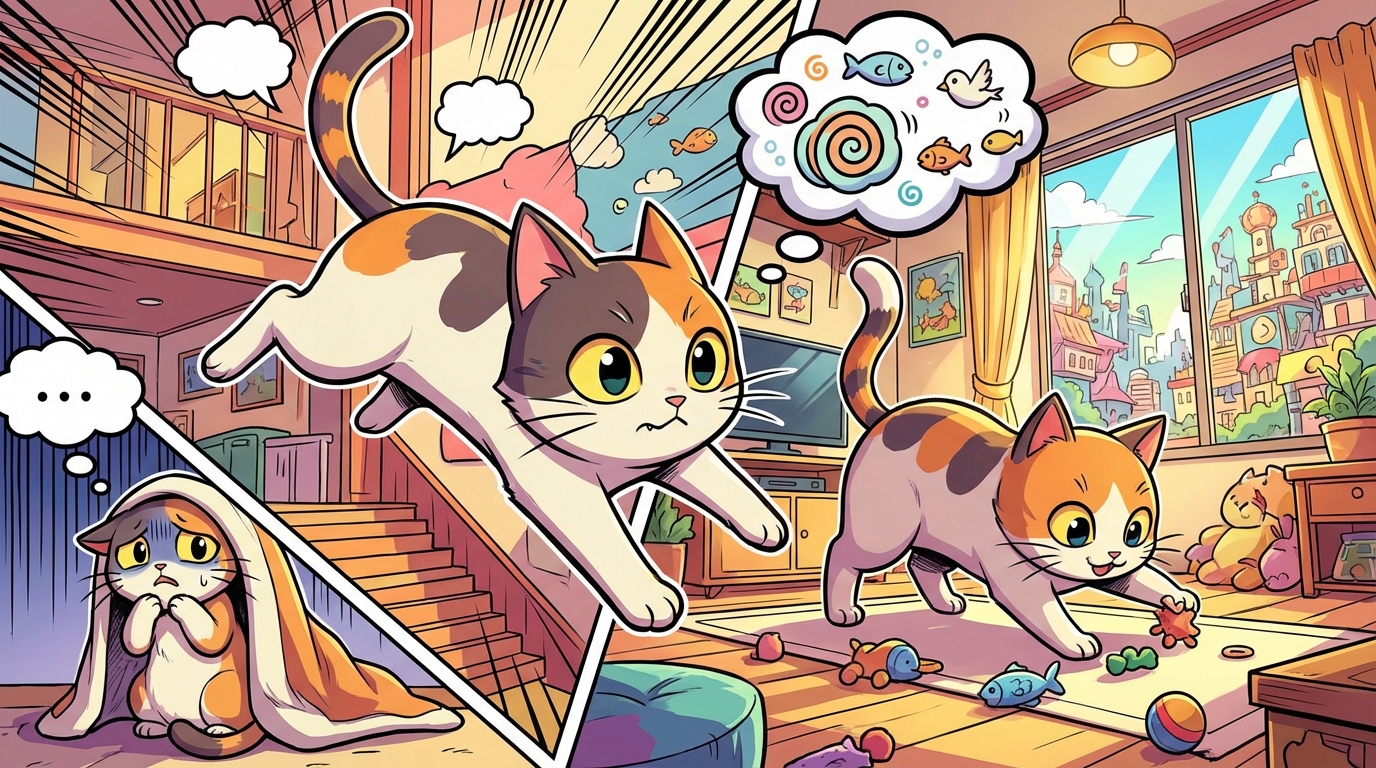 室内飼いの猫ちゃんはストレスを感じやすいって本当？