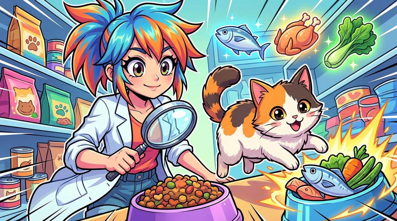 愛猫の健康を守る！安心できるキャットフードの選び方