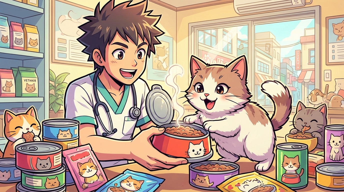 主食には「総合栄養食」のウェットフードを選ぼう！