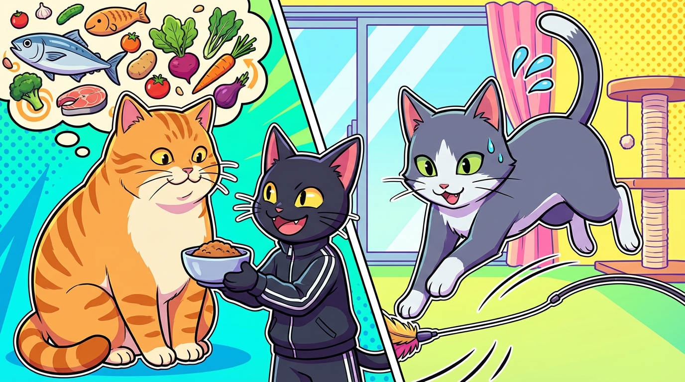 食事管理と適度な運動が成功の鍵！