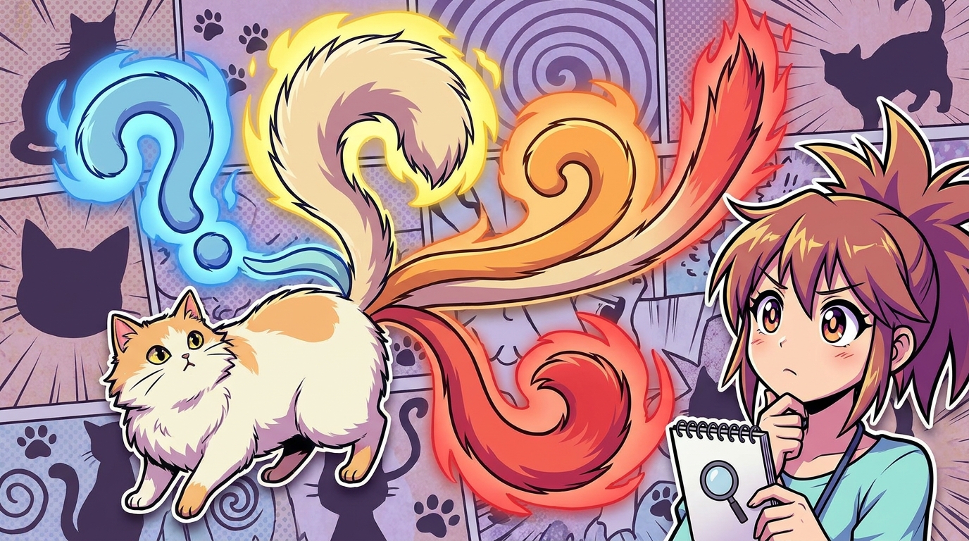 猫の尻尾は「感情表現の辞書」なんです