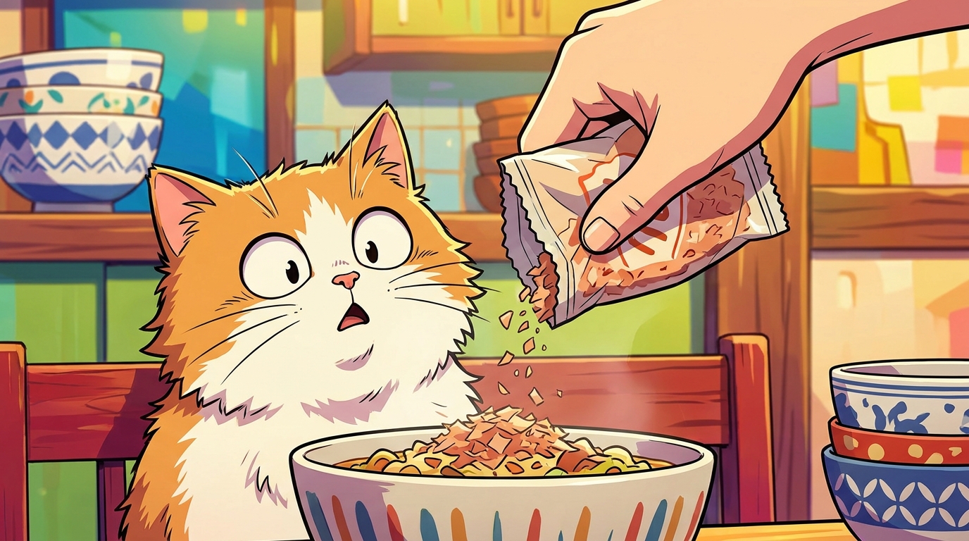 猫に鰹節をかけてもいい？結論はこれです
